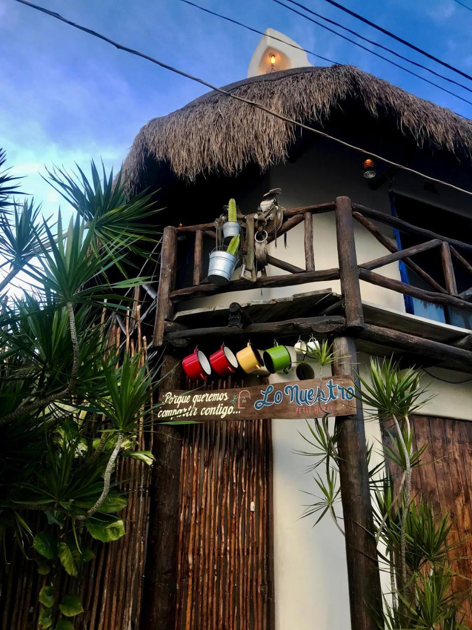 Lo Nuestro Petit Hotel Tulum Luaran gambar